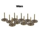 thumbnail image 3 of 100 Uds tapicería clavo cabeza plana cian bronce hierro decorativo Pin sofá muebles accesorios 16 x 20mm, 3 of 5