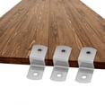 thumbnail image 3 of HEALEEP 150Pcs Trapezoid Frame Hardware Clips for Shelving and Picture Frames, 3 of 8