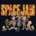 thumbnail image 2 of Girl's Space Jam: A New Legacy Tune Squad Logo  Graphic Tee Navy Blue Small, 2 of 4