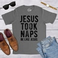 thumbnail image 4 of Mens Jesus Took Naps T shirt Funny Novelty Christian Religion Faith Graphic Tee Graphic Tees, 4 of 9
