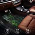 thumbnail image 4 of Gaeub Lush Foliage Green Plant Print 4 Pieces Car Floor Mats Car,Universal Car Carpet Mats,Fit for SUV, Vans, Sedans,Trucks, 4 of 6