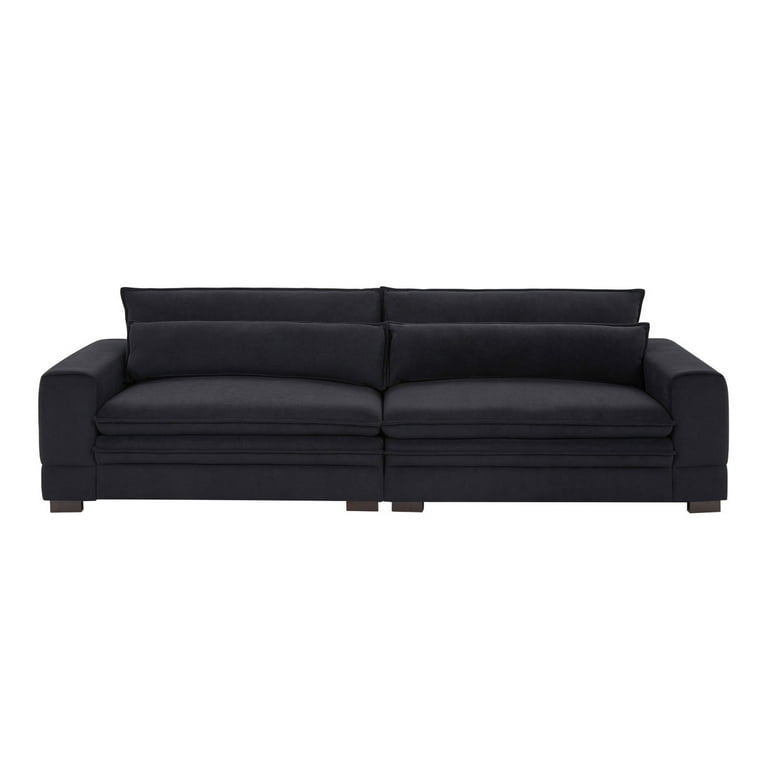 Matt black sofa discount