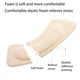 thumbnail image 3 of 4 pares de almohadillas para el talón que se ajustan a zapatos demasiado grandes para hombres y mujeres, 3 of 7