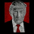 thumbnail image 2 of LA Pop Art Men's Word Art Sleeveless T-shirt - TRUMP 2016 - Make America Great Again, 2 of 2