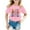 Pink, variant on AJIWYH School Shirts for Girls,Children Fashion Casual Print Round Neck Loose Short Sleeve T Shirt Top,Kids Clothes for 6-7 Years,Black