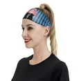 thumbnail image 5 of Uemuo Dog in Hairdresser Printed Sports Headbands for Men Women,Moisture Wicking Workout Headband, Sweatband Headbands,Non-slip Workout Gym Yoga Headband, 5 of 9