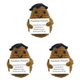 thumbnail image 1 of Patata divertida positiva con patatas de bolsillo para abrazo de tarjeta para decoración del hogar (pelo) negro, 1 of 4