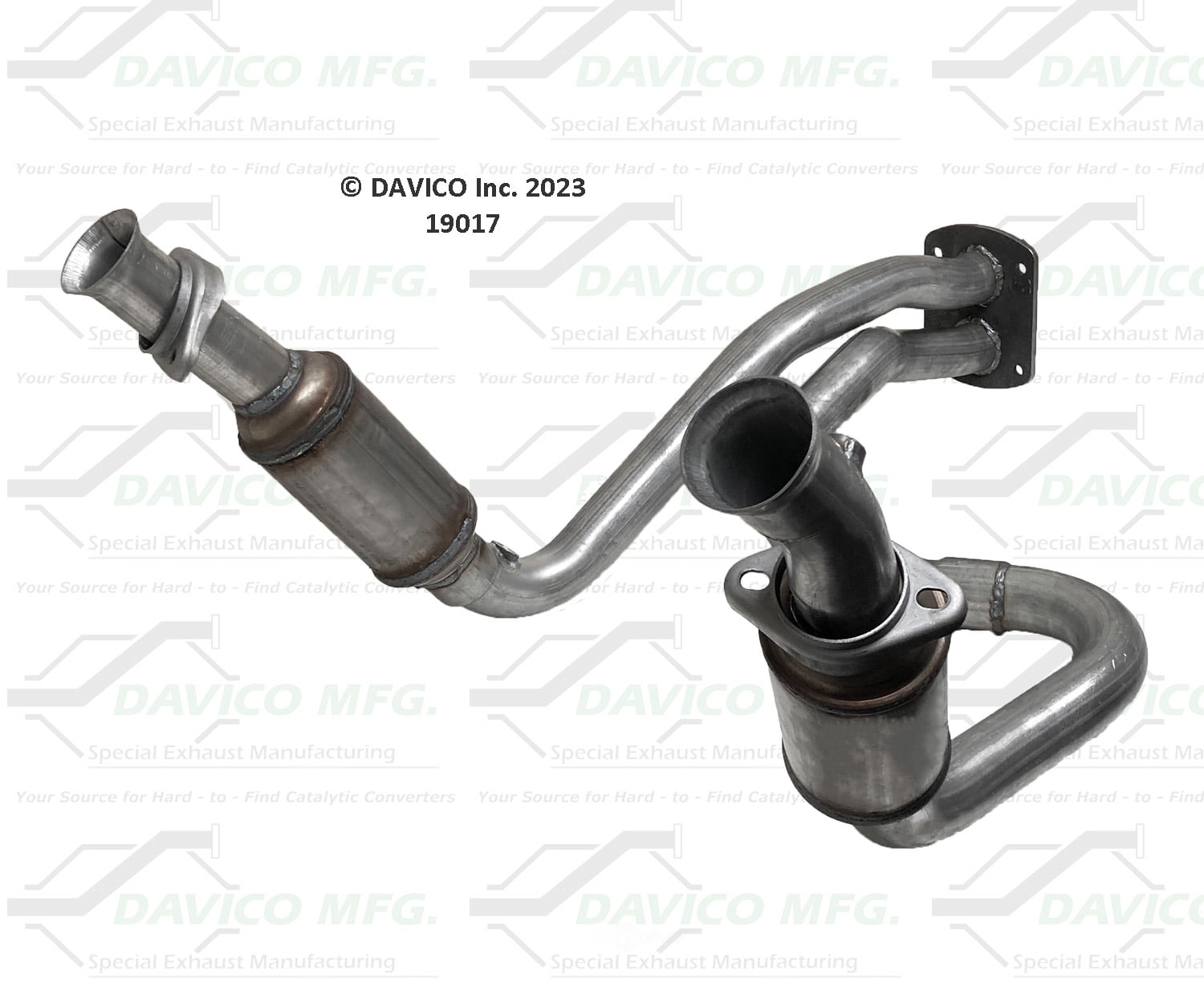 Davico Mfg Catalytic Converter P/N:19017 Fits select: 2005-2007 FORD F250, 2005-2007 FORD F350