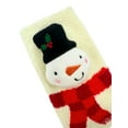 thumbnail image 4 of Holiday Time Women's Snowman 3D Cozy Crew Socks, 1-Pack, Size 4-10, 4 of 7
