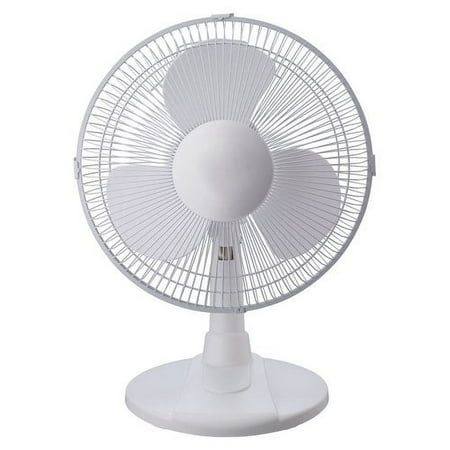 Pelonis 12'' Oscillating Table Fan