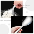 thumbnail image 3 of Miangastore Stainless Steel Rice Spoon Multi-Purpose Kitchen Utensil Rice Spatula Metal Non-Stick Rice Spoon Rice Paddle Kitchen Supply, 3 of 8