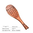 thumbnail image 1 of Luxurious Retro-Style Non-Stick Wooden Rice Spoon with Mirror Polished Finish, Fish-Shaped Design for Easy Rice Serving – Ideal for Home & Hotel Use, Customizable Logo Engraving (Nanmu Wood, D Model), 1 of 6
