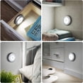 thumbnail image 2 of 3 luces LED con sensor de movimiento, luz nocturna inalámbrica para escaleras, baños y pasillos. Luz blanca plateada, 2 of 9