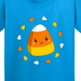 thumbnail image 4 of Inktastic Cute Halloween Candy Corn Youth T-Shirt, 4 of 5