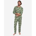 thumbnail image 3 of Leveret Mens Two Piece Cotton Pajamas Camouflage XL, 3 of 4