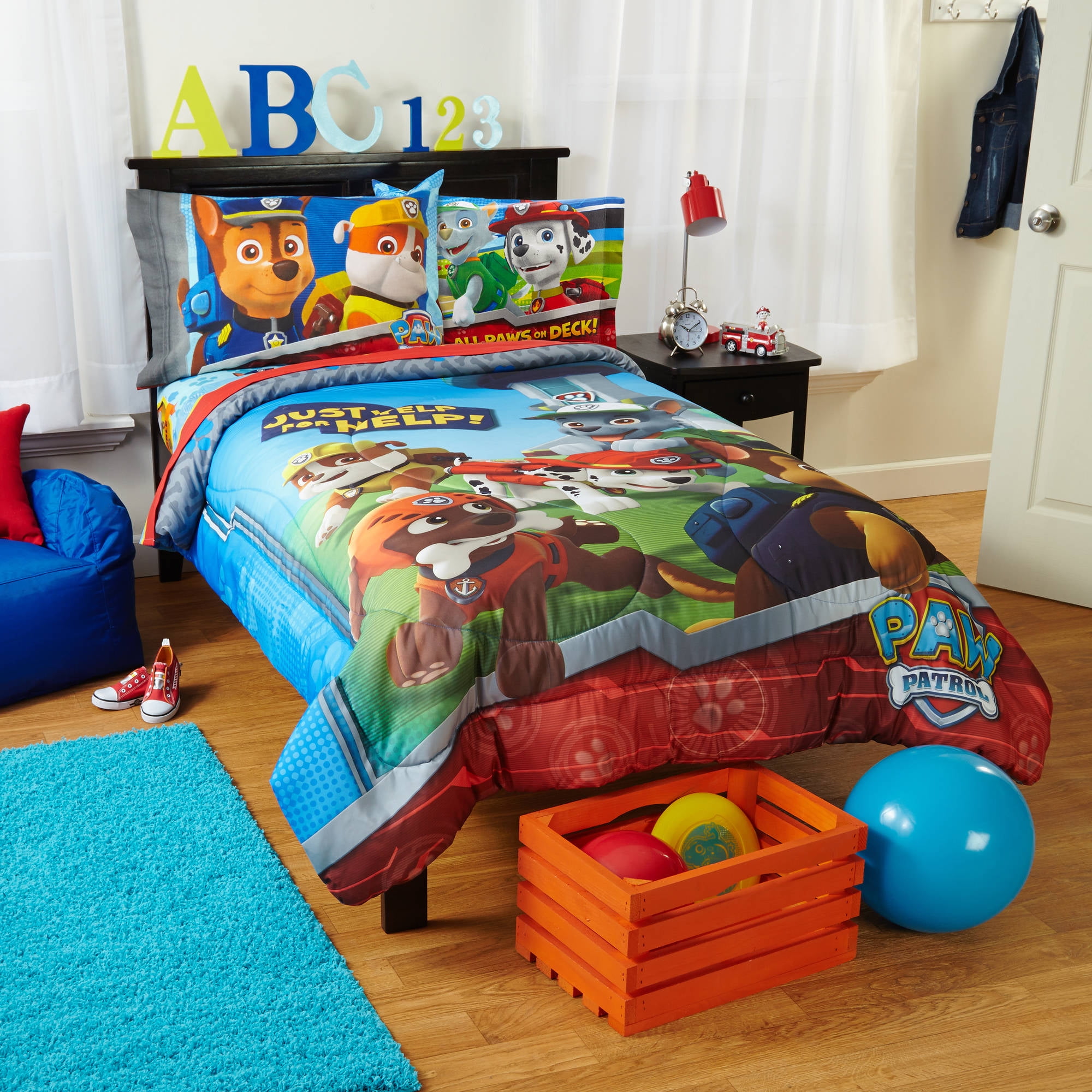 Nickelodeon's Paw Patrol Kids Bedding Comforter, Twin - Walmart.com
