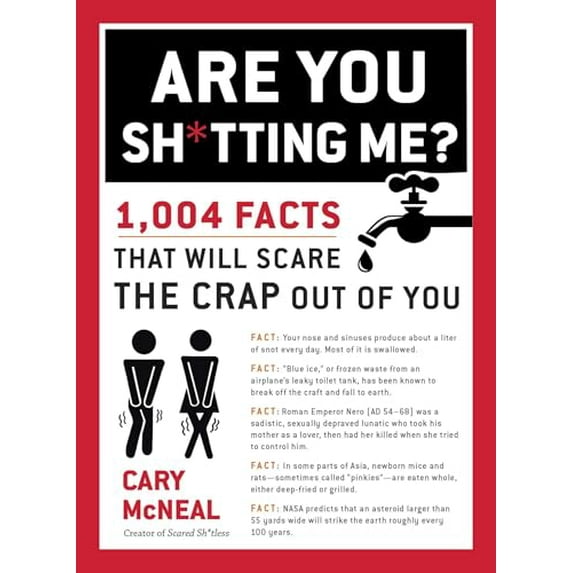 Pre-Owned Are You Sh*tting Me?: 1,004 Facts That Will Scare the Sh*t Out of You (Paperback) 0399168192 9780399168192