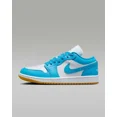 thumbnail image 5 of Ni - ke Size 7.5 - Air Jordan 1 Low Dark Powder Blue Gum W, 5 of 5