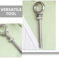 thumbnail image 5 of Soimiss Eye Bolt Heavy Duty Stainless Steel Silver 1Pack for Construction, 5 of 8