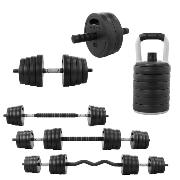 Mancuernas Ajustables Set 30 Kg Altera Para Ejercicio Gym
