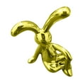thumbnail image 6 of Bunny Decorations, Home Decorations, 8 in Ceramic, Silver Wall Decor, Sitting Long Ear Figure, Bunny Decor for Home, Mantel Accent, Modern Metallic Finish, 1 Pc, 6 of 6