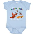 thumbnail image 3 of Inktastic There's No Party Like Mardi Gras With Partying Seafood Boys or Girls Baby Bodysuit, 3 of 5