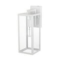 thumbnail image 3 of Globe Electric Bowery 1-Light Matte White Glass Shade Outdoor Indoor Wall Sconce, 3 of 5