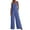 2-blue jumpsuits for women, variant on UPPADA Womens Casual Loose Fit Jumpsuits Summer Boho Wide Leg Rompers Sleeveless Overalls Wedding Jumpsuit with Pockets Gray,M