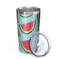 thumbnail image 2 of Summer Watermelon 10oz Tumblers Stainless Steel Tumbler with Lid and Straw,Vacuum Insulated Double Wall Travel Tumbler Cups with Cleaning Brush for Coffee, Tea, 2 of 4