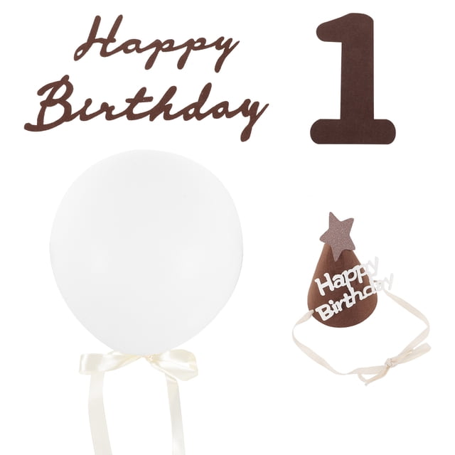 TAILTOSS 1Set Light Brown Birthday Party Decorations Balloons for Hallway Tree and Table Display