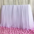 thumbnail image 3 of Coureur de Table, Nappe Douce Nappe Blanche Moelleuse Apparence Frappante, 3 of 7