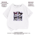 thumbnail image 3 of Sanrio Kulomi Melody-vestido de verano de manga corta para niña, camiseta de moda, regalos, novedad de 2023, 3 of 4