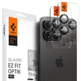 thumbnail image 1 of Protector de lente de cámara Spigen para iPhone 14 Pro Max, paquete de 2, negro, 1 of 8