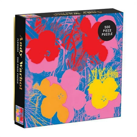 UPC: 9780735357839 | Galison – Andy Warhol – Flowers – 500 Piece Jigsaw Puzzle