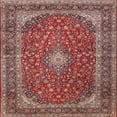 thumbnail image 1 of Ahgly Company Indoor Square Traditional Camel Brown Area Rugs, 3' Square, 1 of 6
