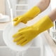thumbnail image 4 of 2 pares de guantes domésticos guantes de goma extragruesos para lavar platos (talla M), 4 of 5