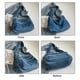 thumbnail image 4 of Bolso de mezclilla Twievo grande para mujer azul claro, 4 of 7
