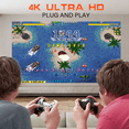 thumbnail image 3 of Salange Proyector de Juegos Retro S40 Max, Proyector Inteligente Portátil con Aplicaciones y Juegos Integrados, Compatible con HD 4k con Controladores, 3 of 8