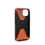 UAG iPhone 13 Case [6.1-inch screen] Sleek Ultra-Thin Shock-Absorbent Civilian Protective Cover, Black
