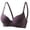 Purple, variant on Blmnix Underwire Women's Bras Push Up Lace Bra Bralettes Standard Straps Full-Figure Purple Womens Sports Bras