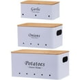 thumbnail image 1 of Storage Container Storage Box with Lid Home Decorative Storage Bucket, 1 of 7