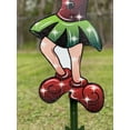 thumbnail image 6 of Christmas Megaphone Cheerleader Curly Hair Yard Decoration, 6 of 9