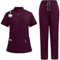 thumbnail image 7 of UTOURS Scrub Set Soft Top and Joggers Pant for Pet Groomer Beauty Salon SPA Cosmetology, 7 of 7