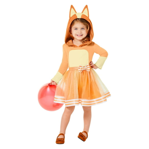 Disfraz de bingo Costume Spirit Halloween Bluey para niños pequeños, 5T - 6T