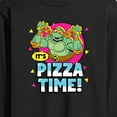 thumbnail image 3 of Teenage Mutant Ninja Turtles - Pizza Time - Men's Long Sleeve T-Shirt, 3 of 5