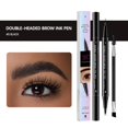 thumbnail image 1 of Lápiz de cejas bifurcado de doble cabeza | Impermeable, resistente al sudor, que no se mancha | Lápiz líquido para cejas | Acabado natural similar al cabello | Fácil aplicación | 2ml | Para unas, 1 of 2