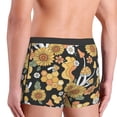 thumbnail image 5 of Haiem Mushrooms Honeycomb Men's Boxer Briefs, Every Day Comfort Stretch Cotton Moisture-Wicking Underwear-Medium, 5 of 9