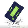 thumbnail image 6 of For RCA Voyager 7 inch Case , RCA Voyager ll 7 Mignova Heavy-Duty Drop-Proof and Shock-Resistant Rugged Hybrid Case(with Built-in Stand) , For RCA 7 inch Voyager 2016 / 2017 Tablet (Navy Blue+Green), 6 of 7