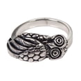 thumbnail image 2 of NOVICA Sterling silver cocktail ring, 'Perky Night Owl', 2 of 7