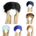 thumbnail image 4 of Russian Hat,Winter Faux Fur Hats for Women,Warm Russian Cossack Style Hat for Ladies, 4 of 8
